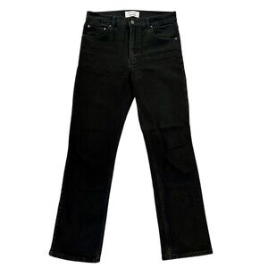Reformation Black Wash Jeans, 29
